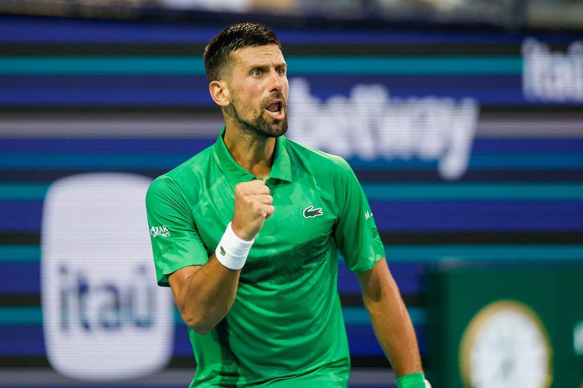 Novak Đoković igra finale mastersa u Majamiju protiv Jakuba Menšika Novak Đoković igra finale mastersa u Majamiju protiv Jakuba Menšika
