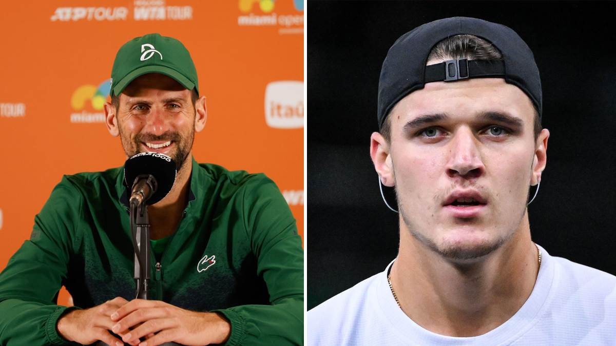 Novak Đoković o Jakubu Menšiku Novak Đoković o Jakubu Menšiku
