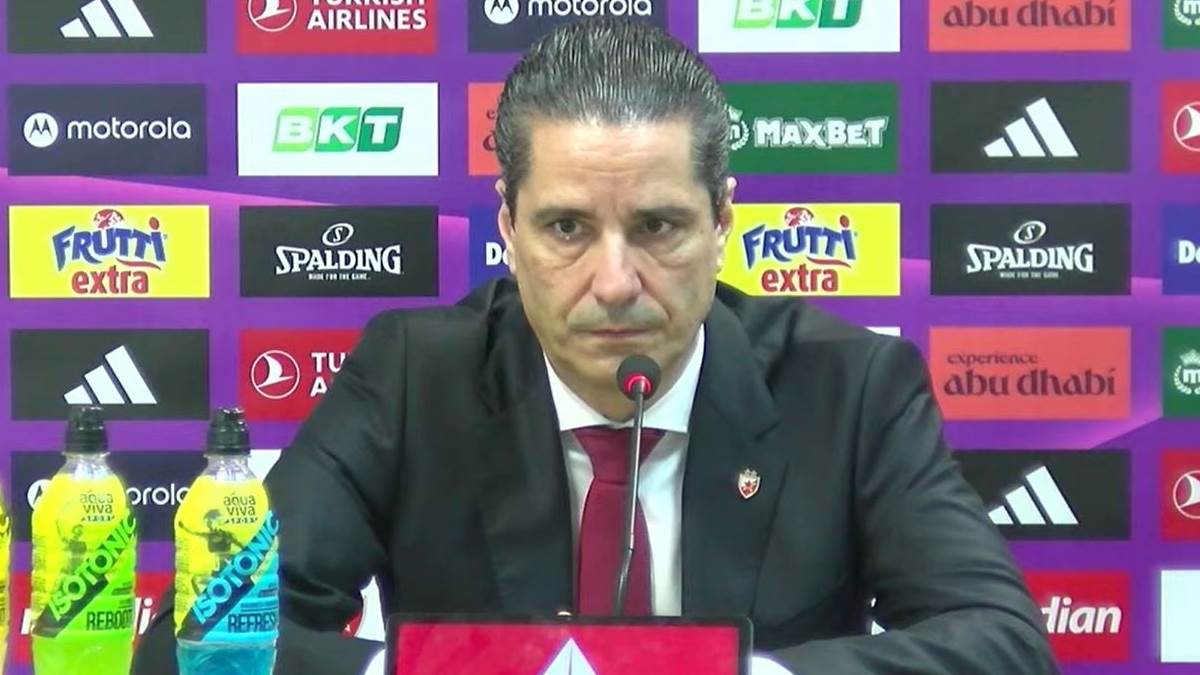  Janis Sferopulos poslije poraza Zvezde od Reala 