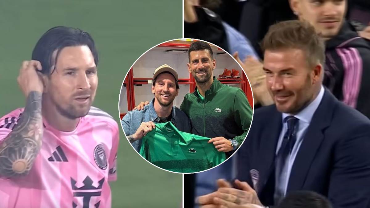 Lionel Mesi posvetio gol Novaku Đokoviću Lionel Mesi posvetio gol Novaku Đokoviću