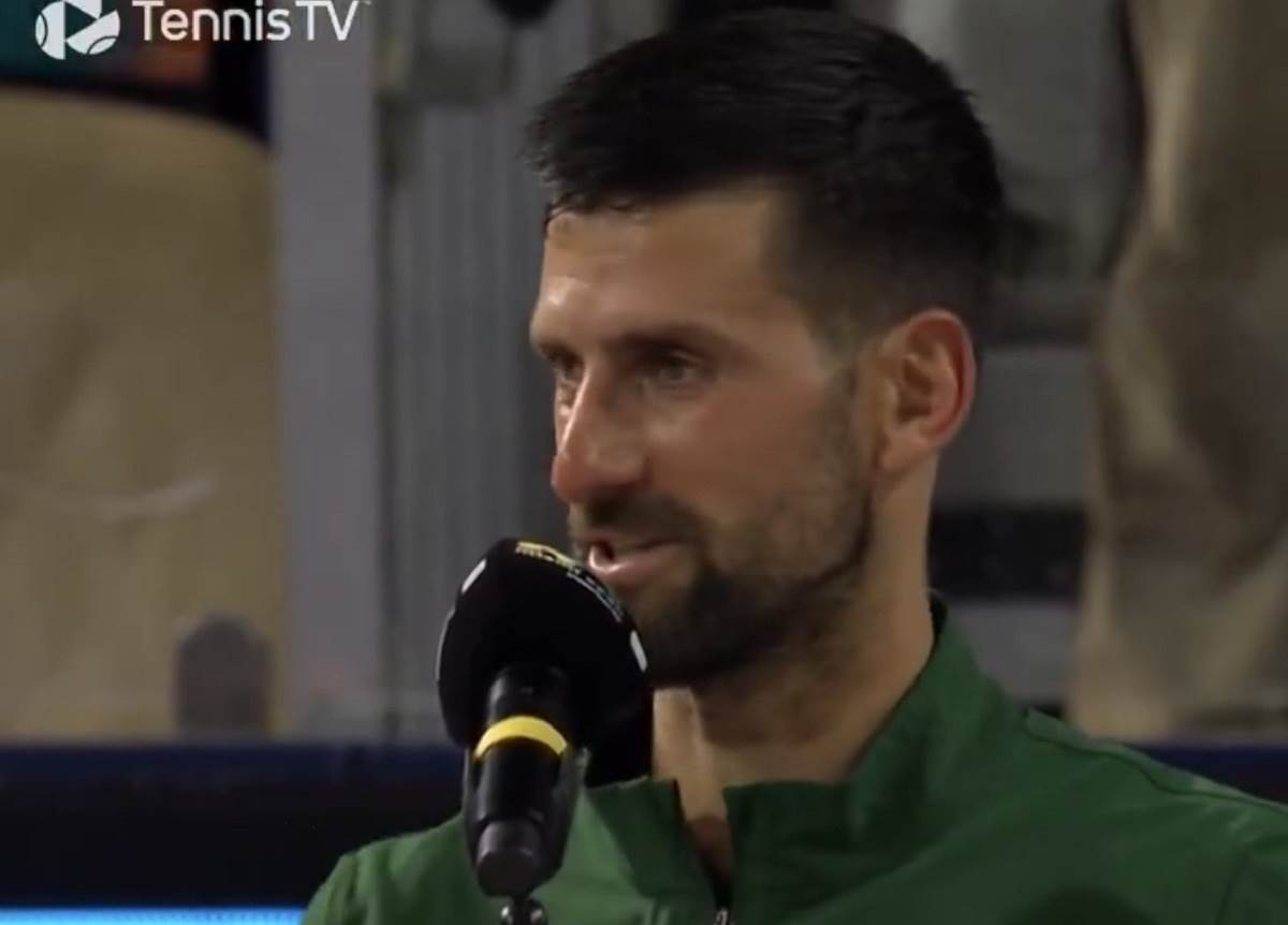 Novak Đoković govor poslije finala u Majamiju Novak Đoković govor poslije finala u Majamiju