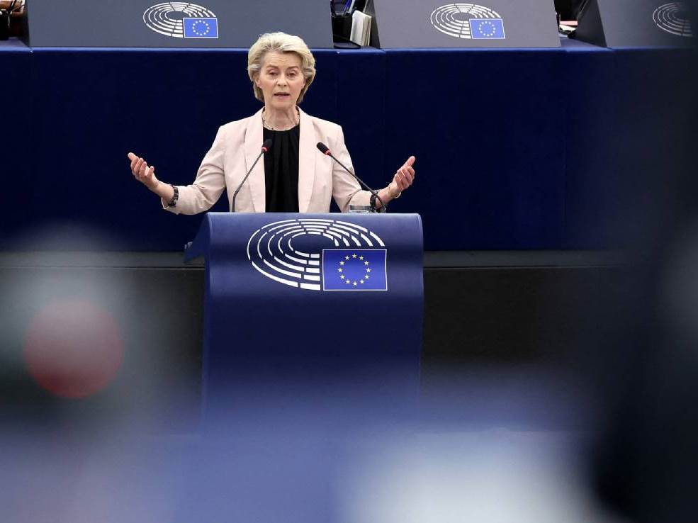  ursula fon der lajen o putinu, trampu, evropi, carinama 