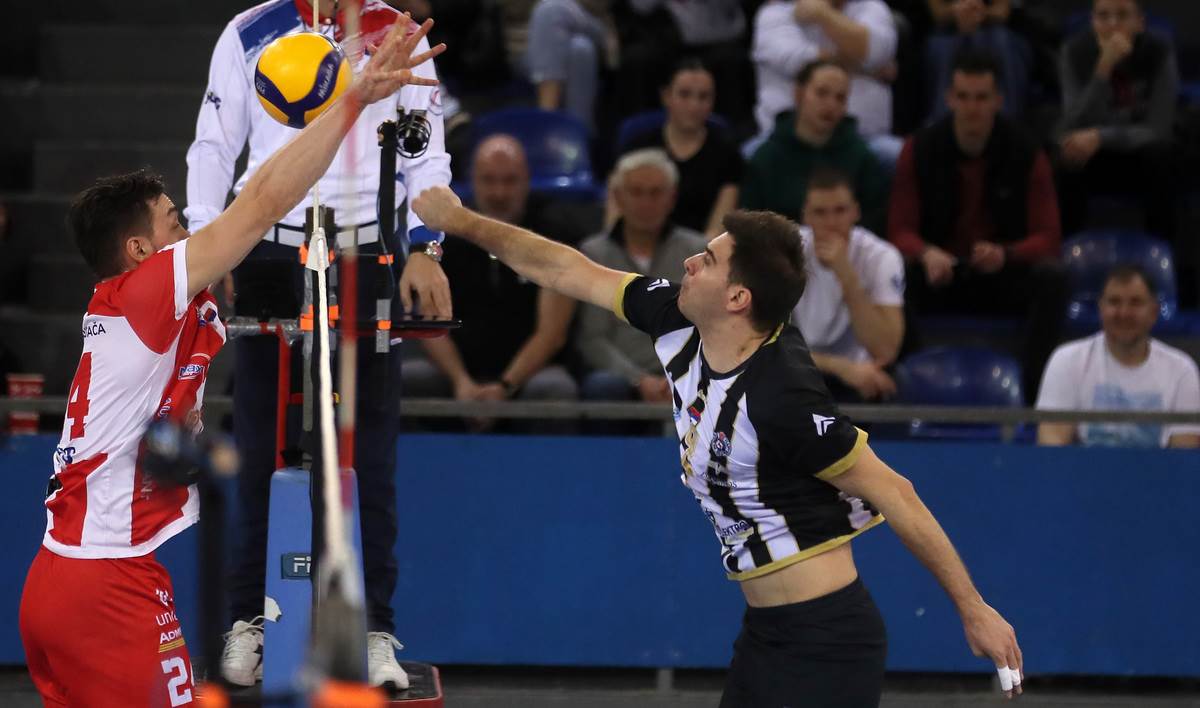  Partizan pobijedio Zvezdu u odbojci igra se treći meč 