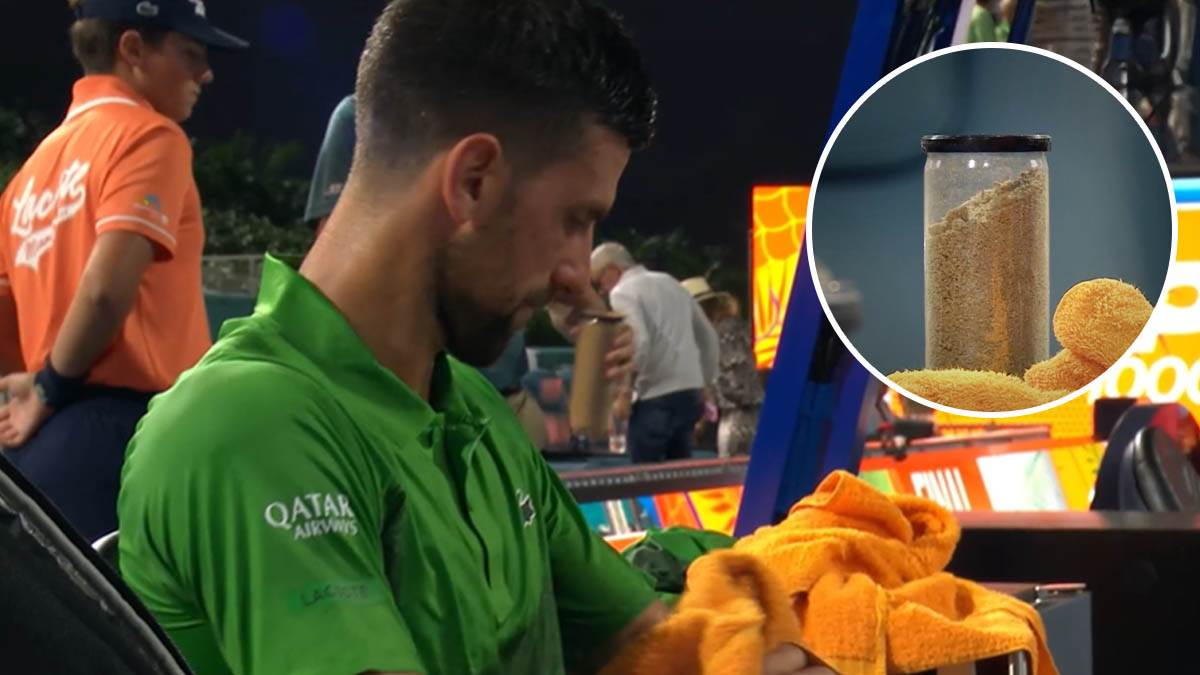Đoković imao veliki problem u Majamiju zbog vlažnosti Đoković imao veliki problem u Majamiju zbog vlažnosti