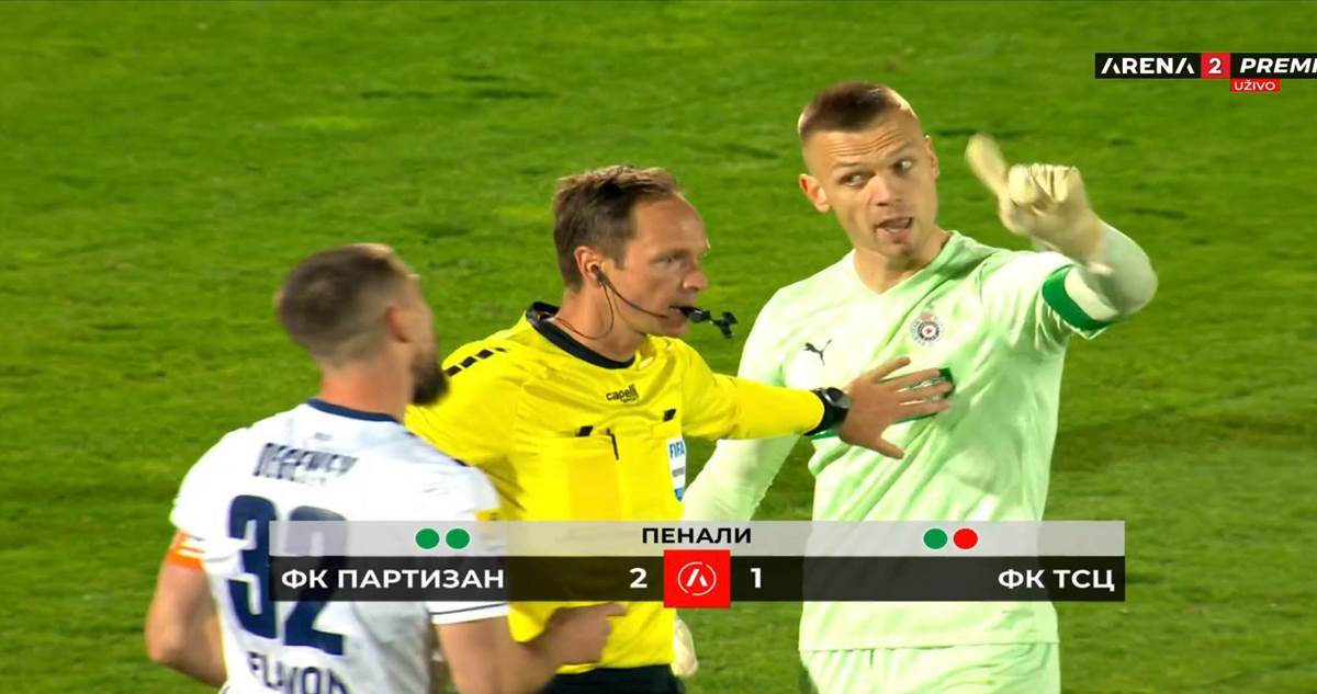  TSC izbacio Partizan iz Kupa Srbije, sukob Miloša Degeneka i Aleksandra Jovanovića 