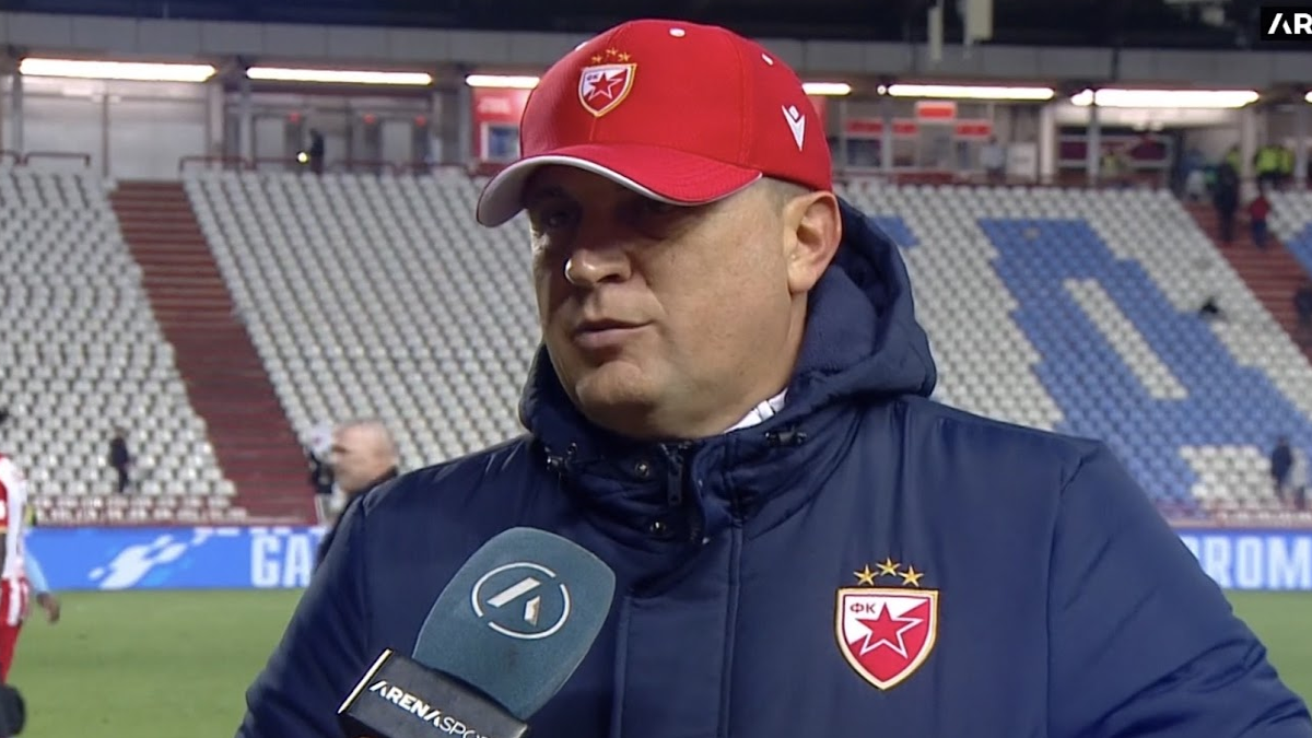  vladan milojevic poslije pobjede crvene zvezde nad novim pazarom 