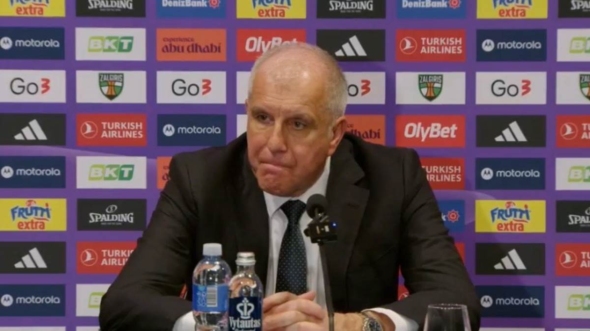  Željko Obradović konferencija poslije meča Žalgiris Partizan 