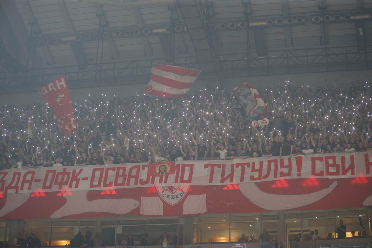  Delije zovu na proslavu titule Crvena zvezda OFK Beograd 