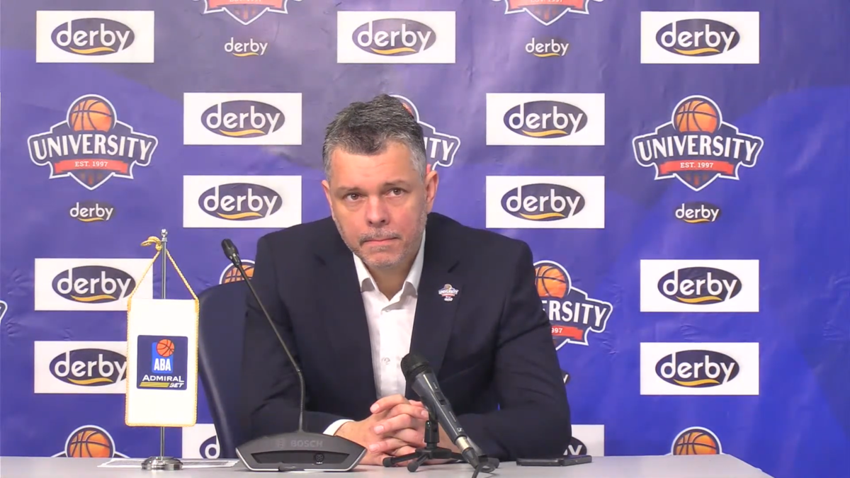  Trener Studentskog centra Petar Mijović razočaran posjetom u Morači 