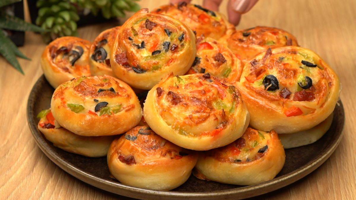 Recept za pica pužiće od domaćeg tijesta Recept za pica pužiće od domaćeg tijesta