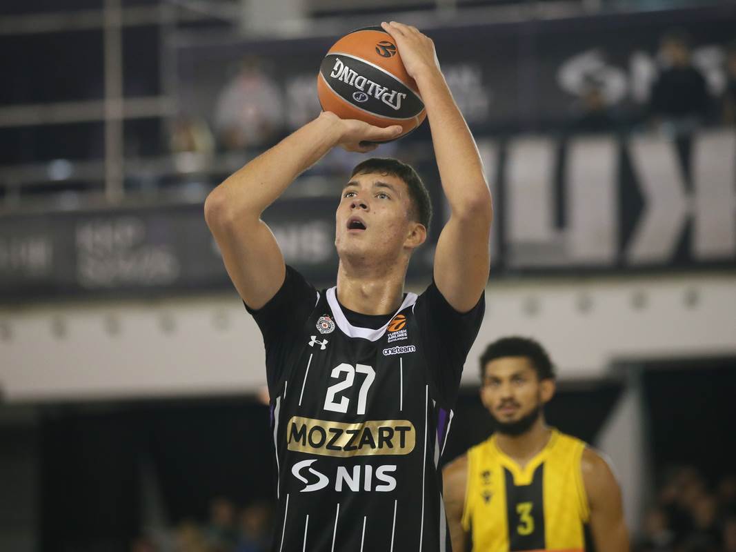 Aleksa Dimitrijević napustio KK Partizan Aleksa Dimitrijević napustio KK Partizan