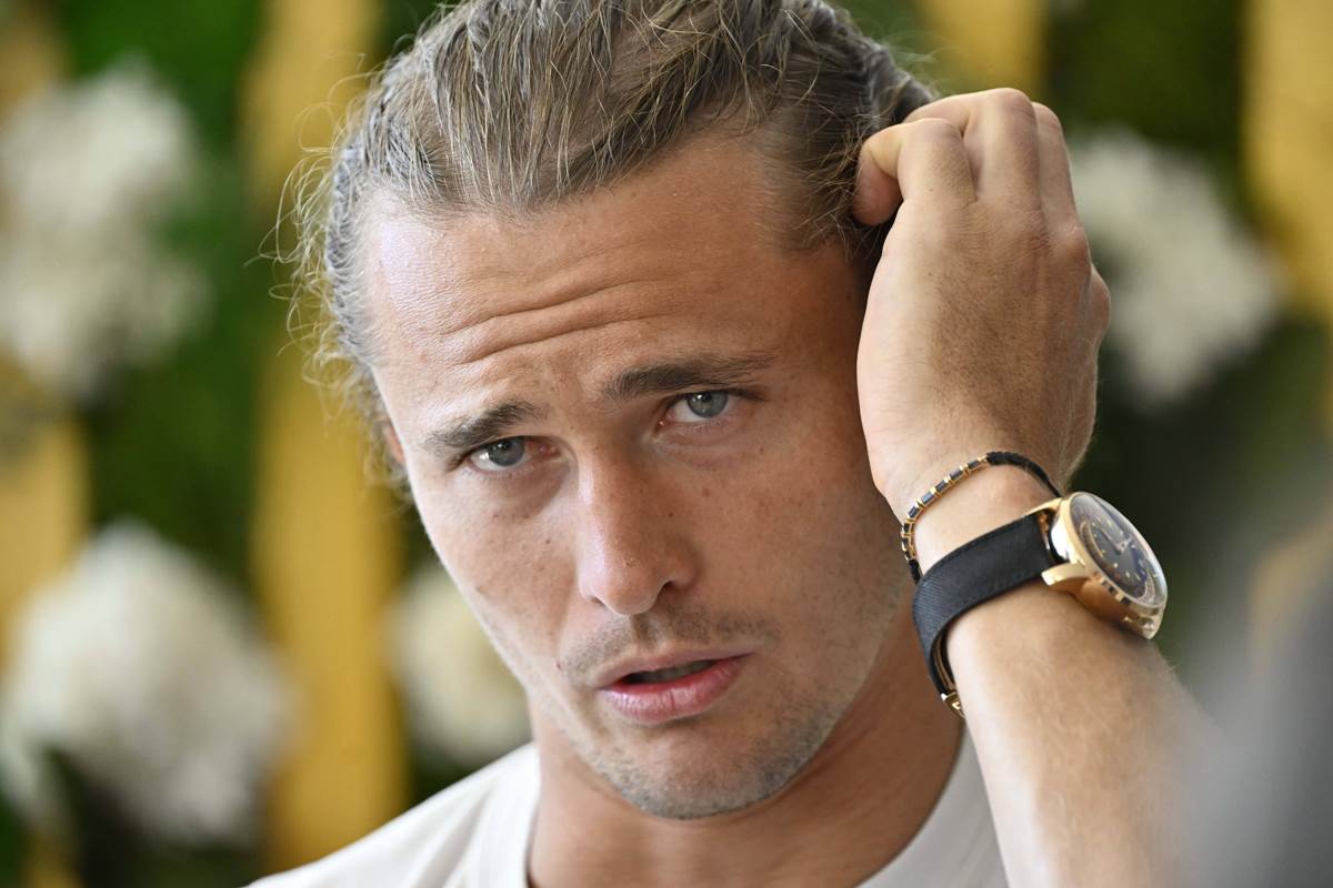 Aleksander Zverev u lošoj formi Aleksander Zverev u lošoj formi