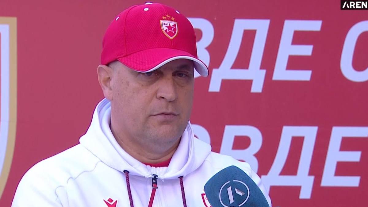 Vladan Milojević nakon pobjede nad Partizanom Vladan Milojević nakon pobjede nad Partizanom