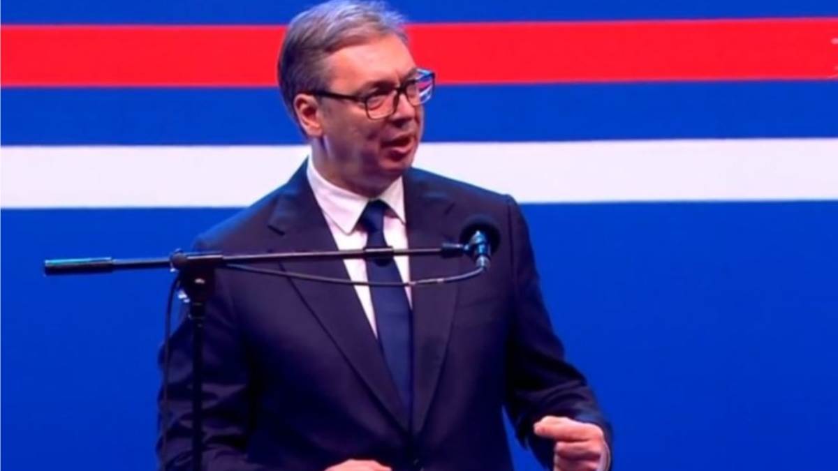 Aleksandar Vučić iznio zahtjeve na mitingu Ne damo Srbiju Aleksandar Vučić iznio zahtjeve na mitingu Ne damo Srbiju