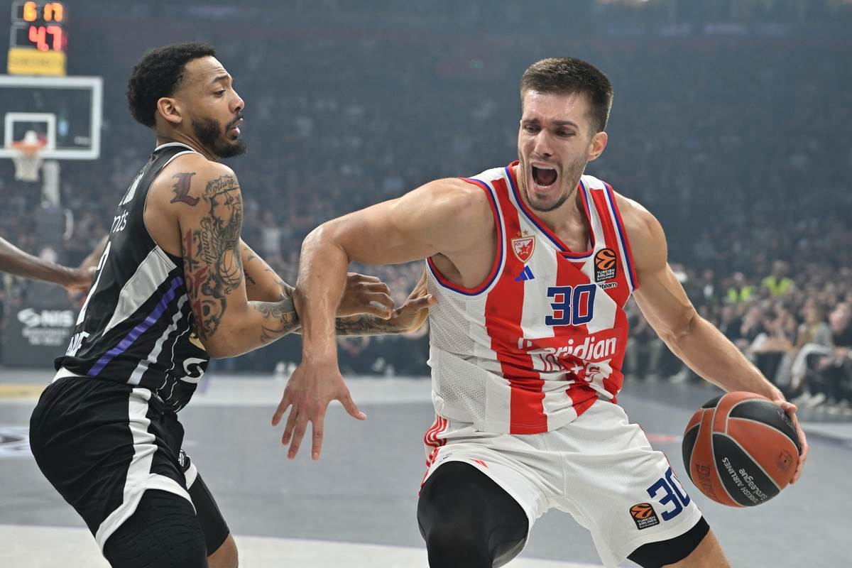  ABA liga kad se igra utakmica Partizan Crvena zvezda  