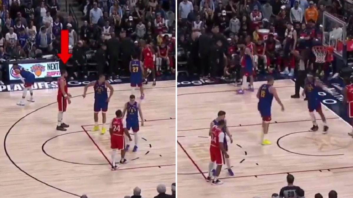Nikola Jokić pročitao akciju Klipersa Nikola Jokić pročitao akciju Klipersa