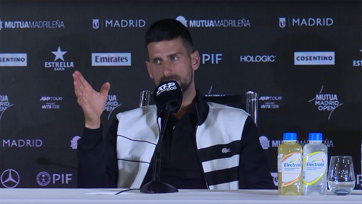 novak djokovic konferencija za medije u madridu novak djokovic konferencija za medije u madridu