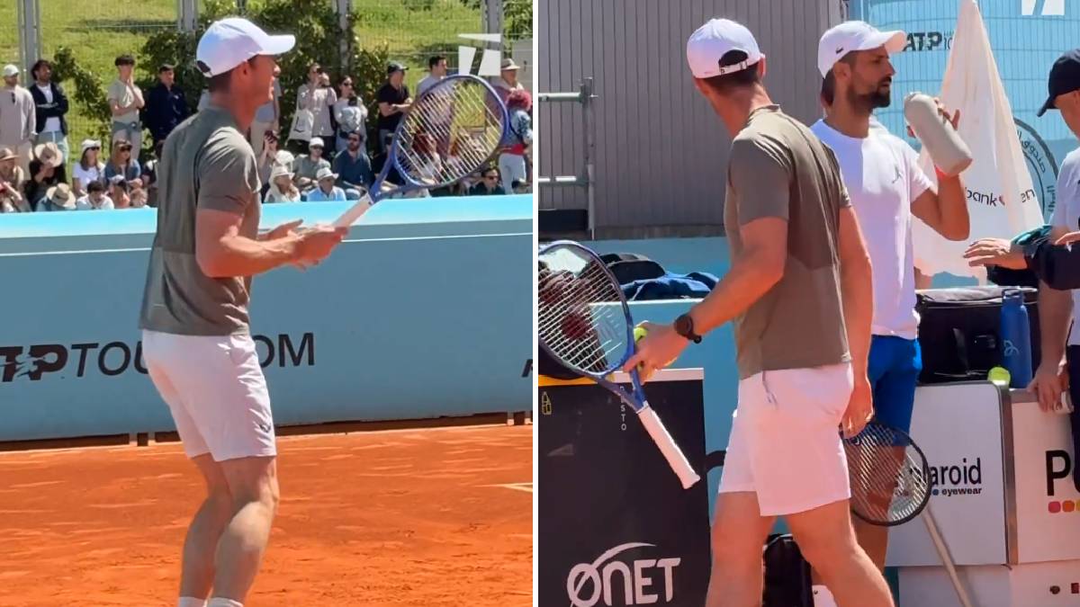  Marej Đoković sparing u Madridu  