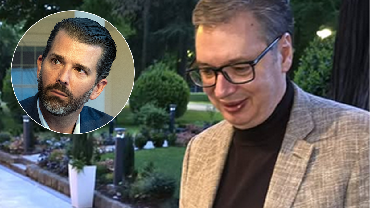 Donald Tramp mlađi stigao u Beograd, oglasio se Vučić Donald Tramp mlađi stigao u Beograd, oglasio se Vučić