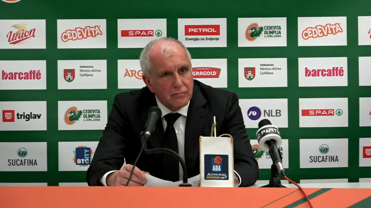  Cedevita Olimpija Partizan izjava Željka Obradovića  