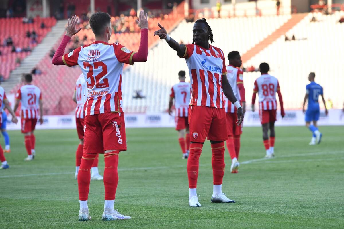  Crvena zvezda pobijedila OFK Beograd 5:2 