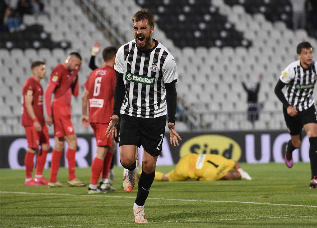  Partizan pobijedio Radnički iz Kragujevca 3:1 