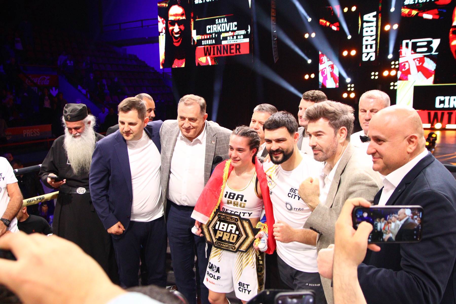  Noć šampiona Borik uživo prenos Sara Ćirković za svjetsku titulu 