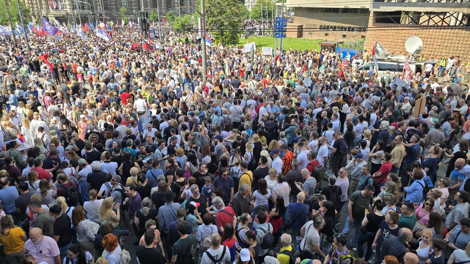  protesti studenata i radnika u srbiji 
