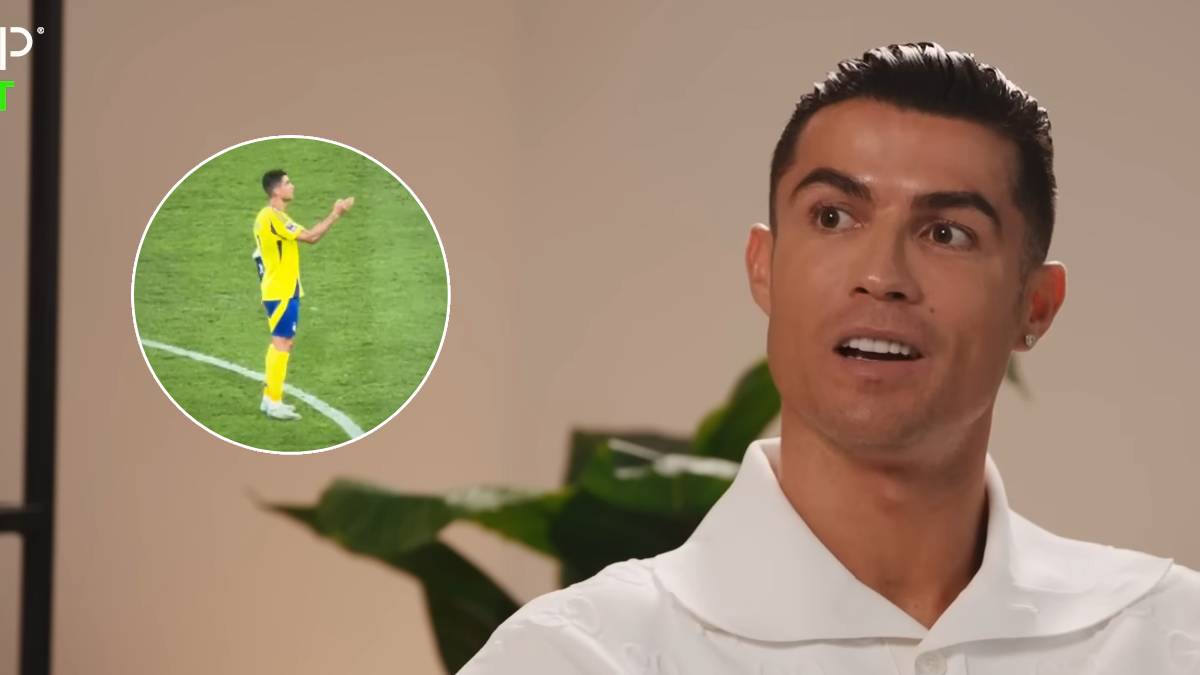 Kristijano Ronaldo priča sam sa sobom Kristijano Ronaldo priča sam sa sobom