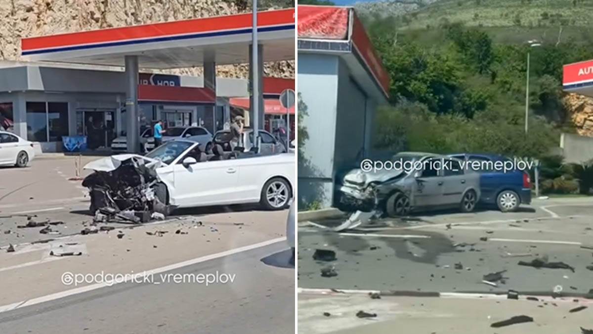  Četvorica državljana Srbije povređena u sudaru kod Budve 