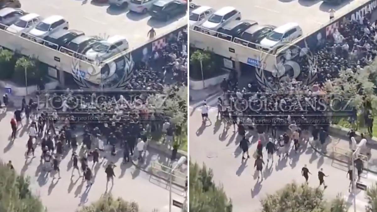  Tuča navijača Hajduka i Dinama 