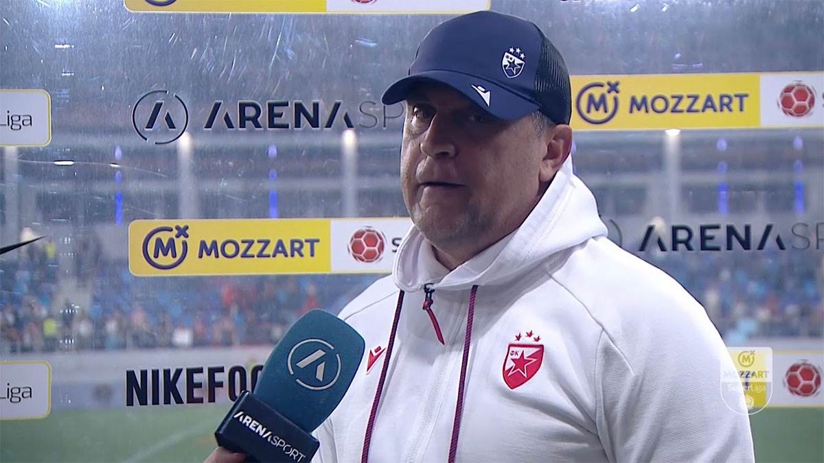  TSC Crvena zvezda izjava Vladana Milojevića  