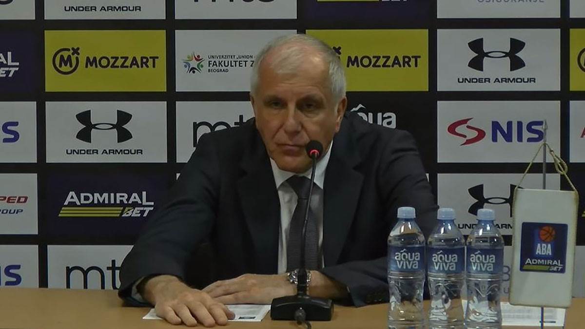  Željko Obradović problemi za Partizan pred plej-of 