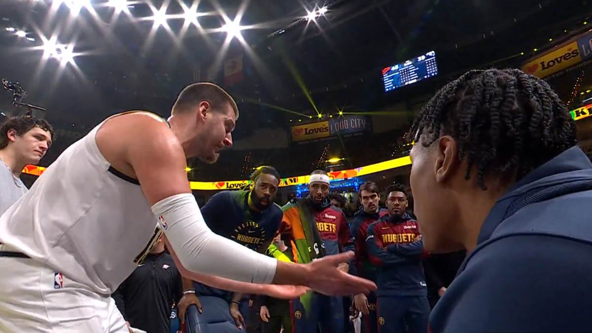  nikola jokic vikao na igrace denvera na tajmautu i pobijedio 