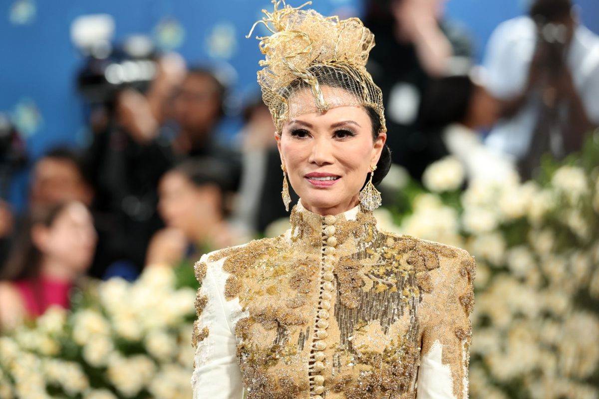  Met Gala 2025 Vendi Deng Mardok cipele sa šiljcima 