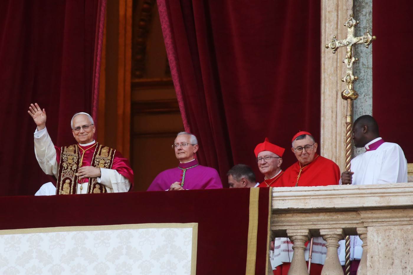  Papa Robert Prevost Lav XIV i Vinko Puljić 