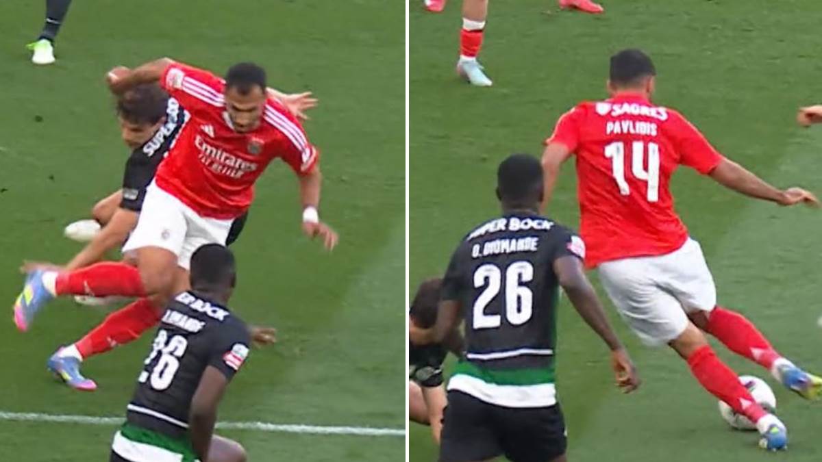  Sjajan gol Vangelisa Pavlidisa na meču Benfika Sporting 