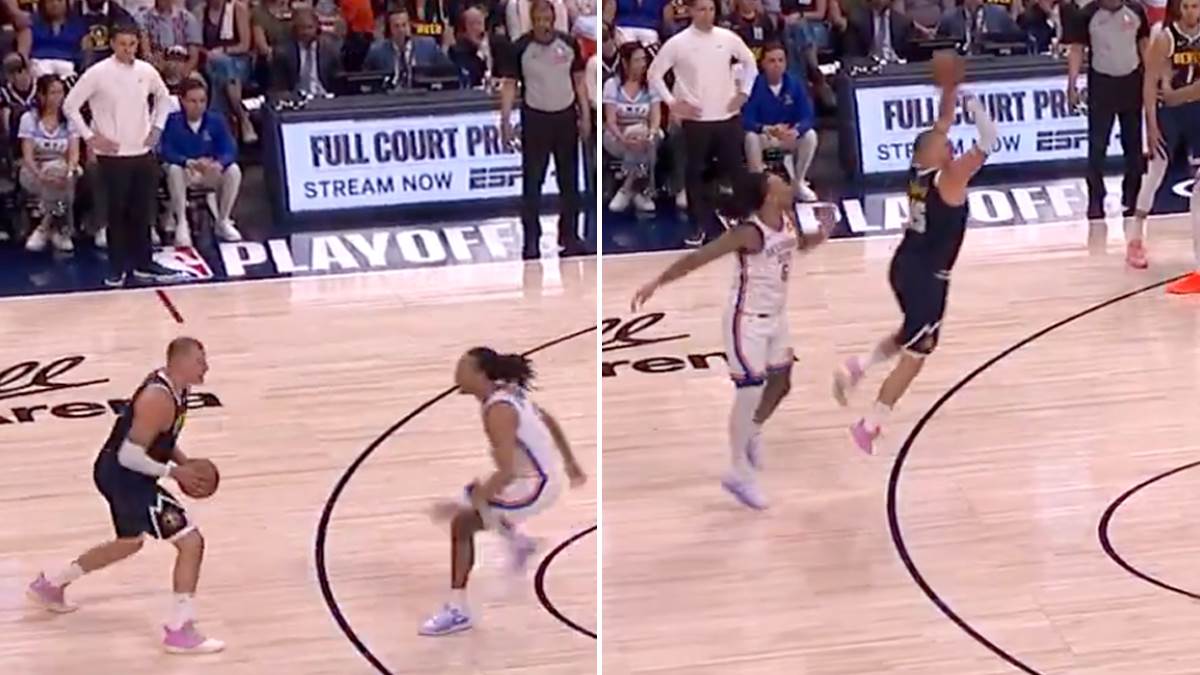  Nikola Jokić trojka protiv Oklahome 