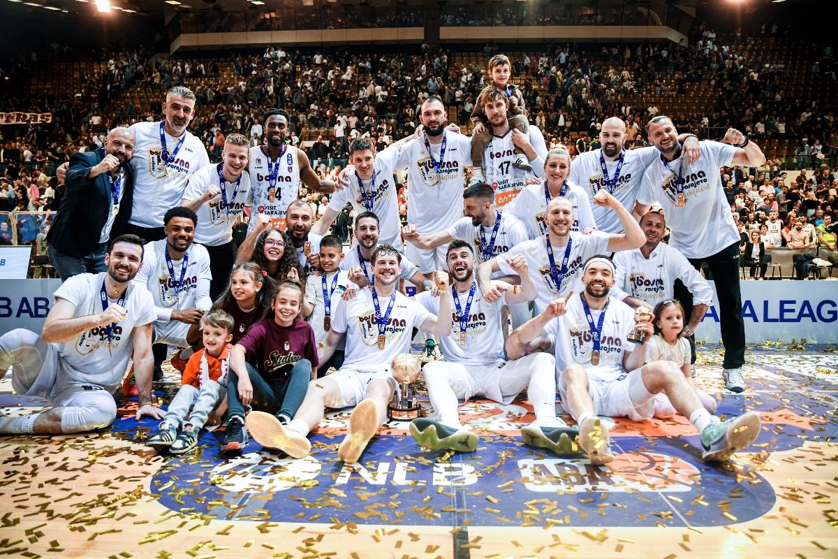  KK Bosna osvajač ABA 2 lige 