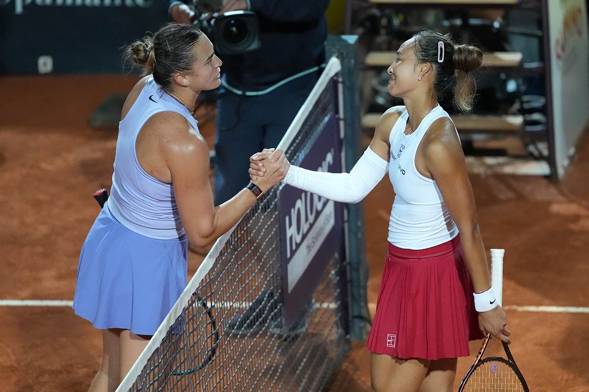  sabalenka izgubila od dzeng i psovala u rimu 