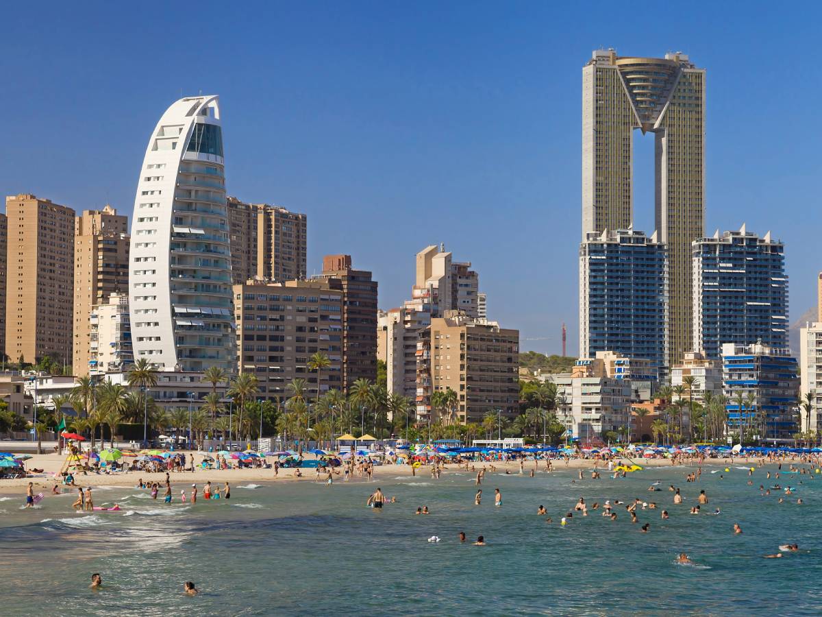 Benidorm grad u Španiji sa najviše nebodera Benidorm grad u Španiji sa najviše nebodera