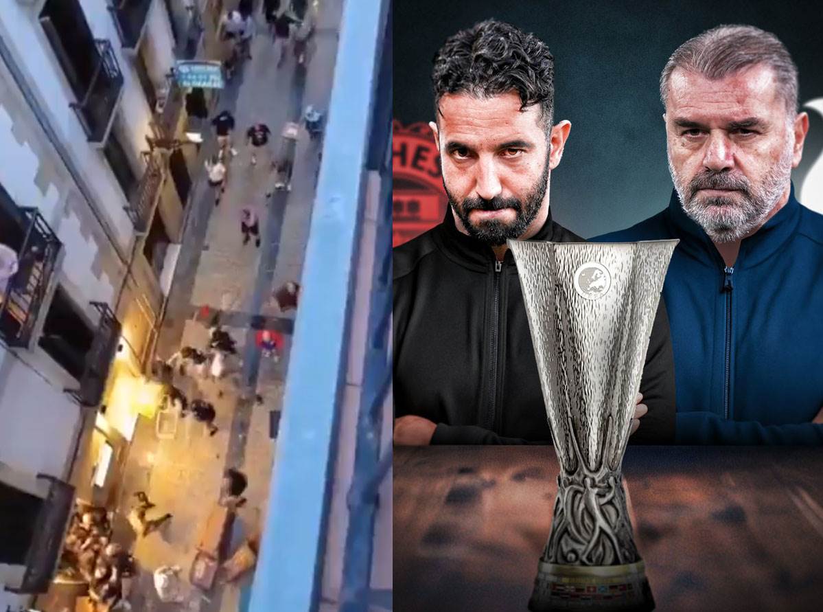  Žestoka tuča engleskih navijača pred finale Lige Evrope (VIDEO) 