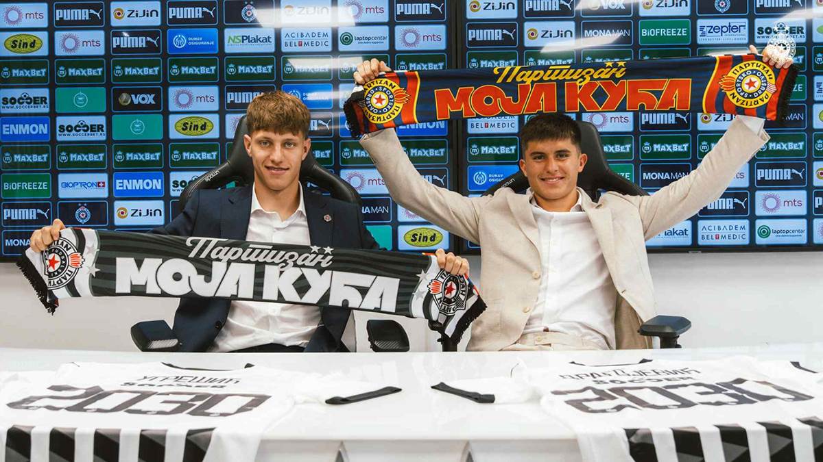  Vanja Dragojević i Ognjen Ugrešić potpisali nove ugovore sa Partizanom 