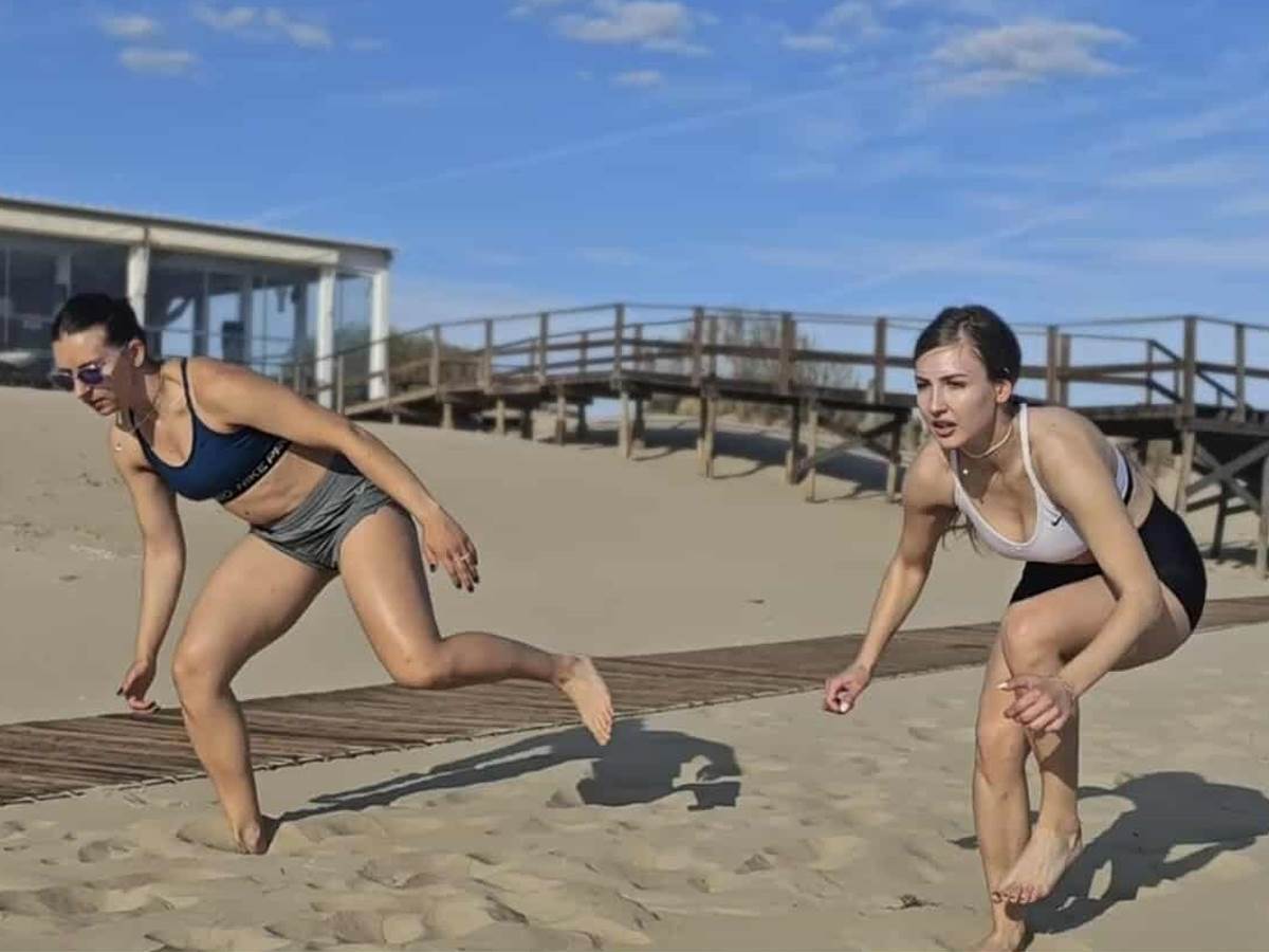  Elvedina Muzaferija na pripremama u Portugalu 