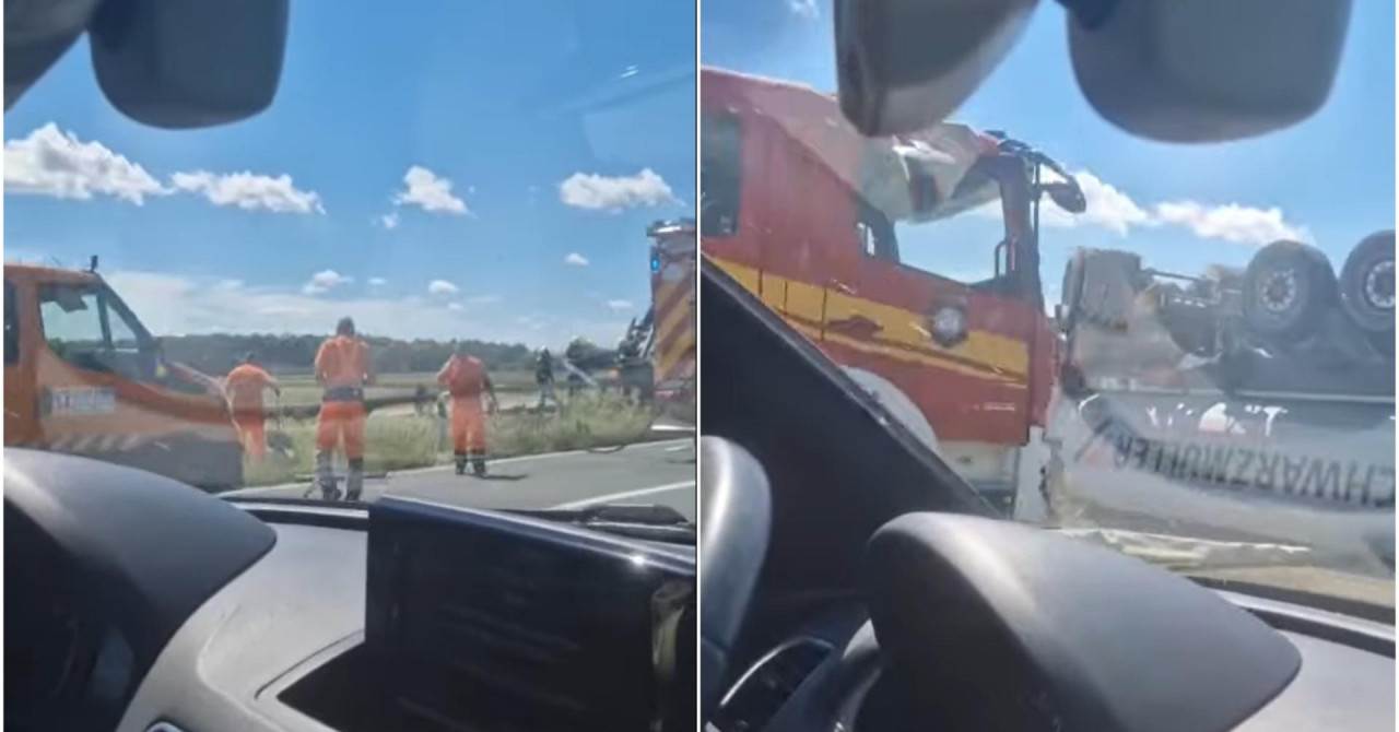  Prevrnuo se kamion kod Novske 