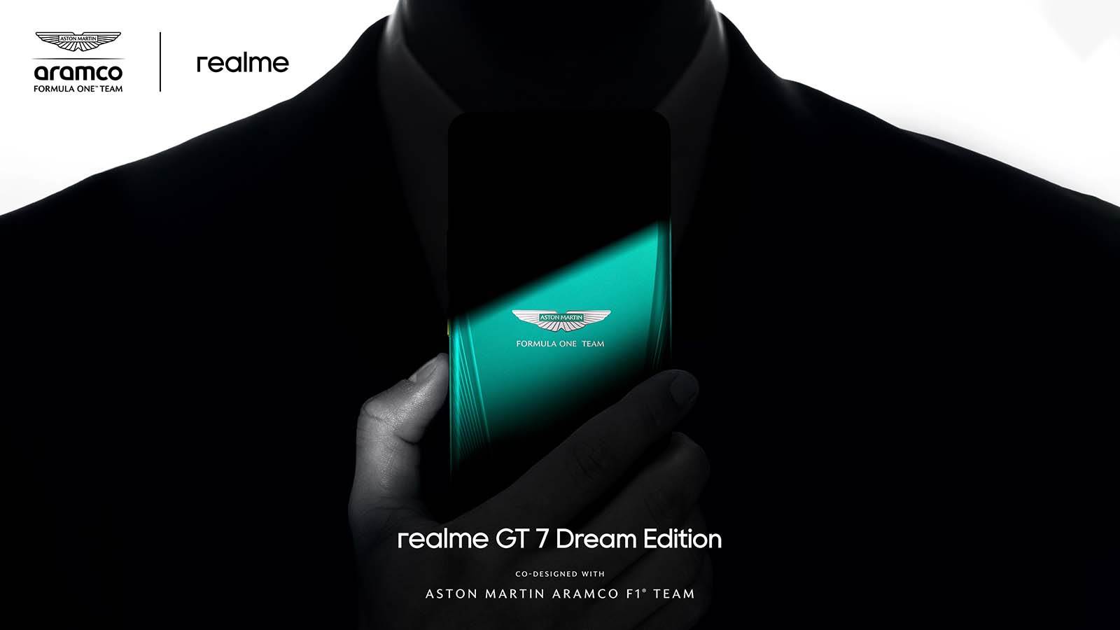  realme GT 7 Dream Edition Aston Martin Formula 1 