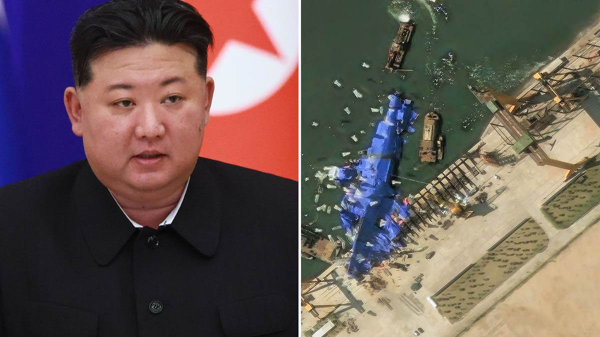  Sjeverna Koreja raspodijelila objekte oko ratnog broda 