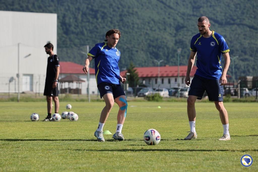  Reprezentacija BiH pripreme za San Marino i Sloveniju 