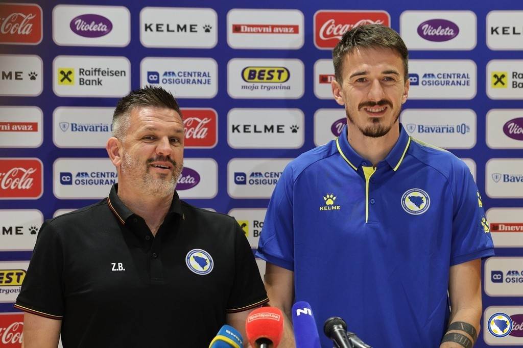  BiH San Marino najava Zlatan Bajramović i Stjepan Radeljić 