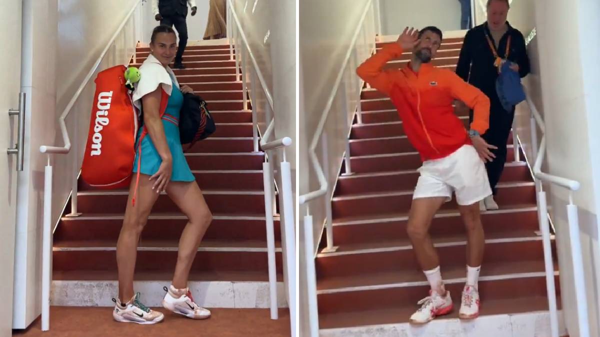  Novak Đoković imitirao Arinu Sabalenku 